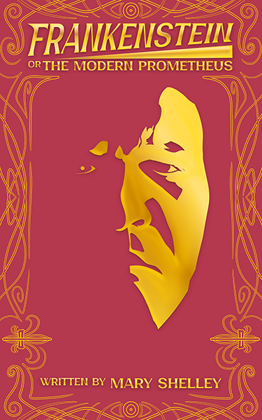 Cover concepts for Frankenstein
