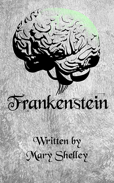 Cover concepts for Frankenstein